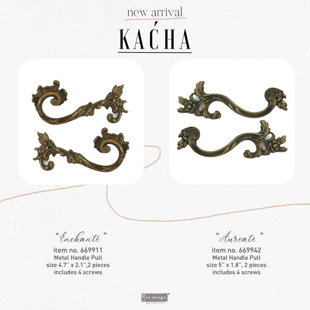 Kacha Decor Metal Pulls - Enchanté