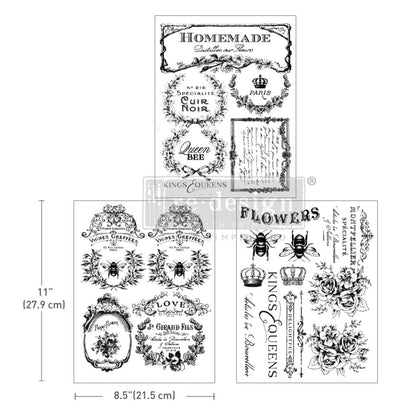 French Labels - Middy Transfer - Redesign with Prima