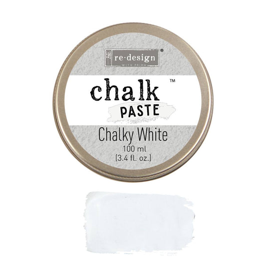 Chalky White - Chalk Paste - Redesign with Prima