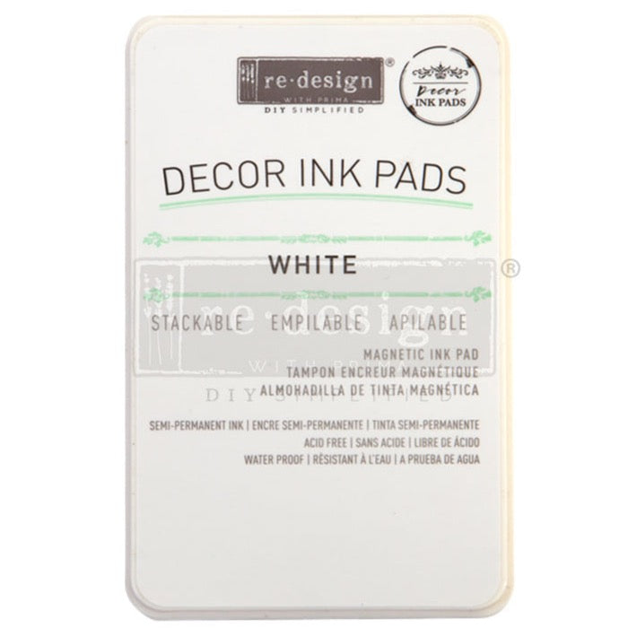 White Ink Pad by ReDesign with Prima