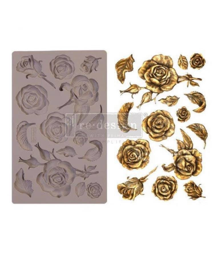 Fragrant Roses - Decor Mould - Redesign with Prima