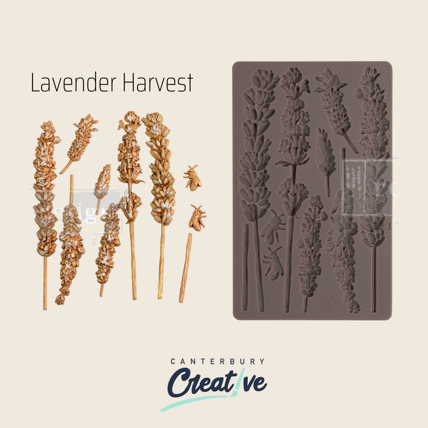Lavender Harvest - Decor Mould